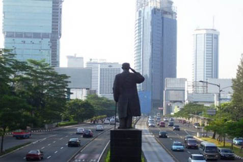  Mulai 17 Desember, Sepeda Motor Dilarang Melintas di Jalan Thamrin